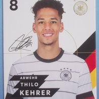 REWE EM 2020 DFB Sammelkarte Nr. 8 Thilo Kehrer Offizielle Sammel-Karte