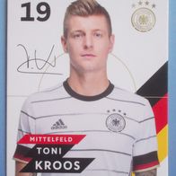 REWE EM 2020 DFB Sammelkarte Nr. 19 Toni Kroos Offizielle Sammel-Karte
