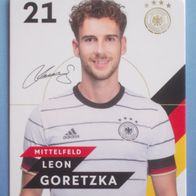 REWE EM 2020 DFB Sammelkarte Nr. 21 Leon Goretzka Offizielle Sammel-Karte