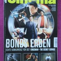 Kino Zeitschrift CINEMA Ausgabe März 2015 Heft 3/15 Bond´s Erben American Sniper