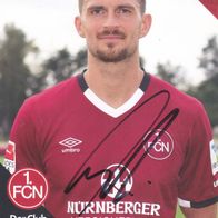 1. FC Nürnberg Autogrammkarte 2016 Enis Alushi