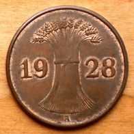 1 Reichspfennig 1928 A