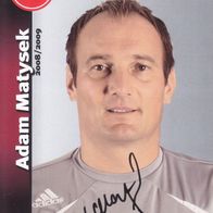 1. FC Nürnberg Autogrammkarte 2008 Adam Matysek Kartensatz 2