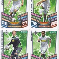 4x Bor. Mönchengladbach Topps Match Attax Trading Card 2013