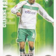 Werder Bremen Topps Match Attax Trading Card 2008 Clemens Fritz Nr.61