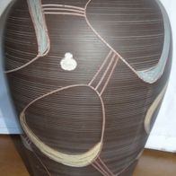 DR ESR Sawa Foreign Keramik Bodenvase Vase Blumenvase älter groß Ø15,3/26,5 H4 einwan