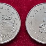 15519(2) 25 Dollars (Simbabwe) 2003 in unc- ...... von * * * Berlin-coins * * *