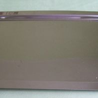 Servierplatte Buffet Tablett Edelstahl mit Griffen geschraubt 53x32cm