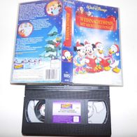 VHS Video Walt Disney Weihnachtsspass mit Micky und Donald