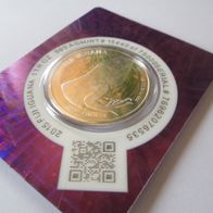 Fiji Iguana 2015, 1 oz 999 Silber, 1 Dollar, Originalblister