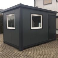 Bürocontainer Gartenhaus Wohncontainer Büro 4x2,40 Meter 9,6m² neu