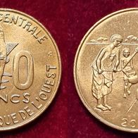 15531(3) 10 CFA-Francs (Westafrika) 2000 in UNC ....... von * * * Berlin-coins * * *