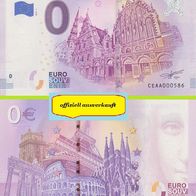 0 Euro Schein Riga CEAA 2019-1 ausverkauft Nr 1685