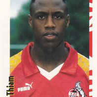 1. FC Köln Panini Sammelbild 1998 Pablo Thiam Bildnummer 262