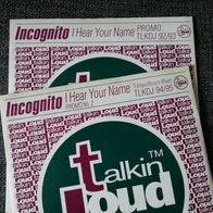 Incognito - I Hear Your Name 2 x Do-12" UK1995 Promo°°°10 Mixes