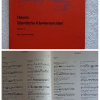 Joseph Haydn Sämtliche Klaviersonaten Band 1a UT 50026