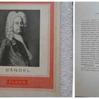 Georg Friedrich Händel Verschiedene Werke für Klavier solo