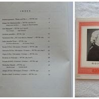 Wolfgang Amadeus Mozart Verschiedene Werke für Klavier solo