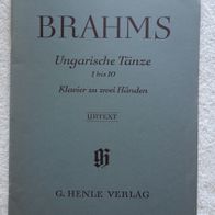 Johannes Brahms Ungarische Tänze 1 - 10 für Klavier solo