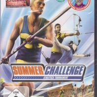 PC - DVD / Summer Challenge " mit 8 Sommersportarten ( 1-4 Spieler )
