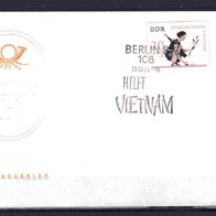 DDR 1966 Unbesiegbares Vietnam (I) MiNr. 1220 FDC gestempelt