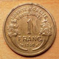 1 Franc 1940 Frankreich