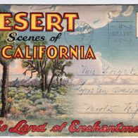 AK, Souvenir-Postkarte USA 1937