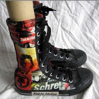 Tokio Hotel Schrei Stiefel Boots High Chucks sehr selten