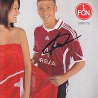 1. FC Nürnberg Autogrammkarte 2009 Mike Frantz