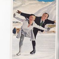 Franck Olympiade 1936 Maxie Herber / Ernst Baier Eiskunstlauf Serie 7 Bild 3