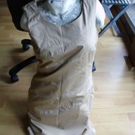 Lawrence Grey Etui Kleid beige gefüttert interessante Nahtführung M
