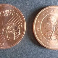 Münze Deutschland: 2 Euro Cent 2018 - D