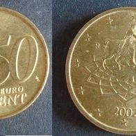 Münze Italien: 50 Euro Cent 2002