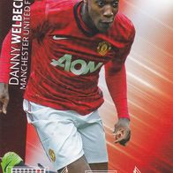 Manchester United Panini Trading Card Champions League 2012 Danny Welbeck Nr.150