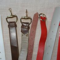 GK Gürtelschnallen 4Stk 3Metall 1Kunststoff verschiedene zum Umarbeiten Gürtel o