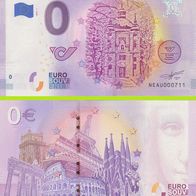 0 Euro Schein 70 Jahre Postamt Christkindl NEAU 2019-1 selten niedrige Nr 751