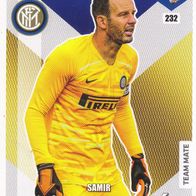 Inter Mailand Panini Trading Card Fifa 365 Jahr 2020 Samir Handanovic Nr.232