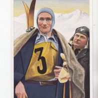 Franck Olympiade 1936 Kalle Jalkanen Finnland Skilanglauf Serie 8 Bild 3