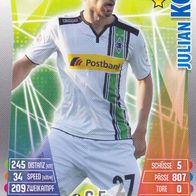 Borussia Mönchengladbach Topps Match Attax Trading Card 2015 Julian Korb Nr.243