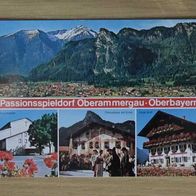 Ansichtskarte, AK Oberammergau, Passionsspieldorf