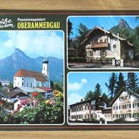 Ansichtskarte, AK Grüße aus dem Passionsspielort Oberammergau