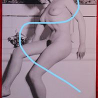 Aktfoto SW, Erotik Nude Akt Sex nackte Frau, ca.12,5, x 18 - beauty k