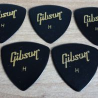 Gibson Wedge Style Pick / Plektrum "Heavy" * ** 5 Stück * ** Neu! * **