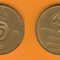 Schweden 5 Öre 1969