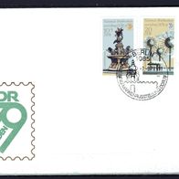 DDR 1979 Nationale Briefmarkenausstellung DDR 79, Dresden MiNr. 2441 - 2442 FDC gest.