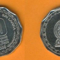 Sri Lanka 10 Rupees 2009