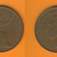 Großbritannien 1 Penny 1947