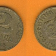 Jugoslawien 2 Dinara 1938