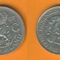 Niederlande 1 Gulden 1967