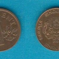 Singapur 1 Cent 1990